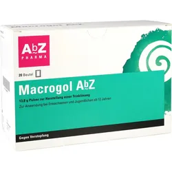Macrogol Abz Pulver Z. Herst. E. Lsg. Z. Einneh. 20 ST