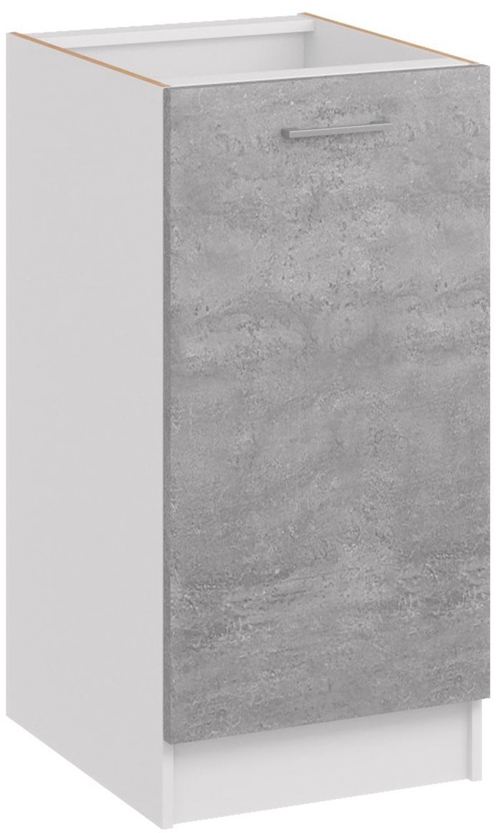 ROE Furniture Compact Keukenkast met Plank met 1 Deur