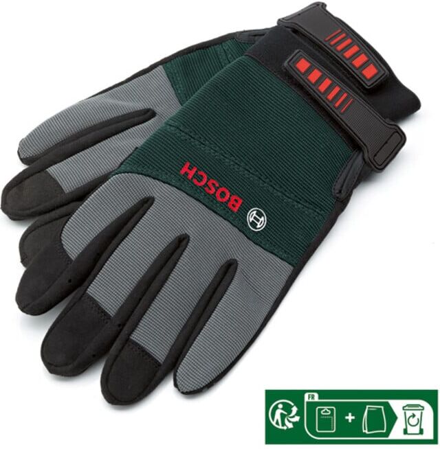 Gants de jardin BOSCH Système Accessoires Taille XL (F016800314)