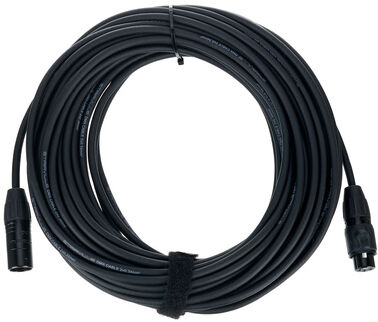 Stairville PDC3BK IP65 DMX Cable 20m 3pin Schwarz