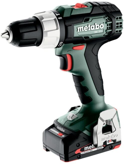 Metabo Perceuse-visseuse à percussion sans fil SB 18 L (614053500), metaBOX 145 (614053500)