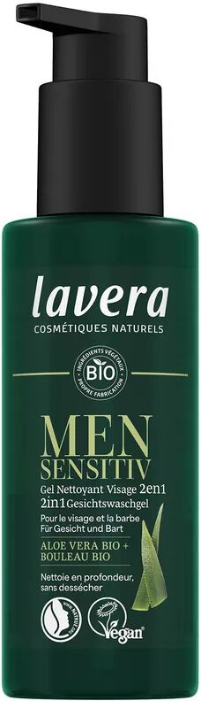 Lavera - Men 2in1 Gesichtswaschgel, 150  ml