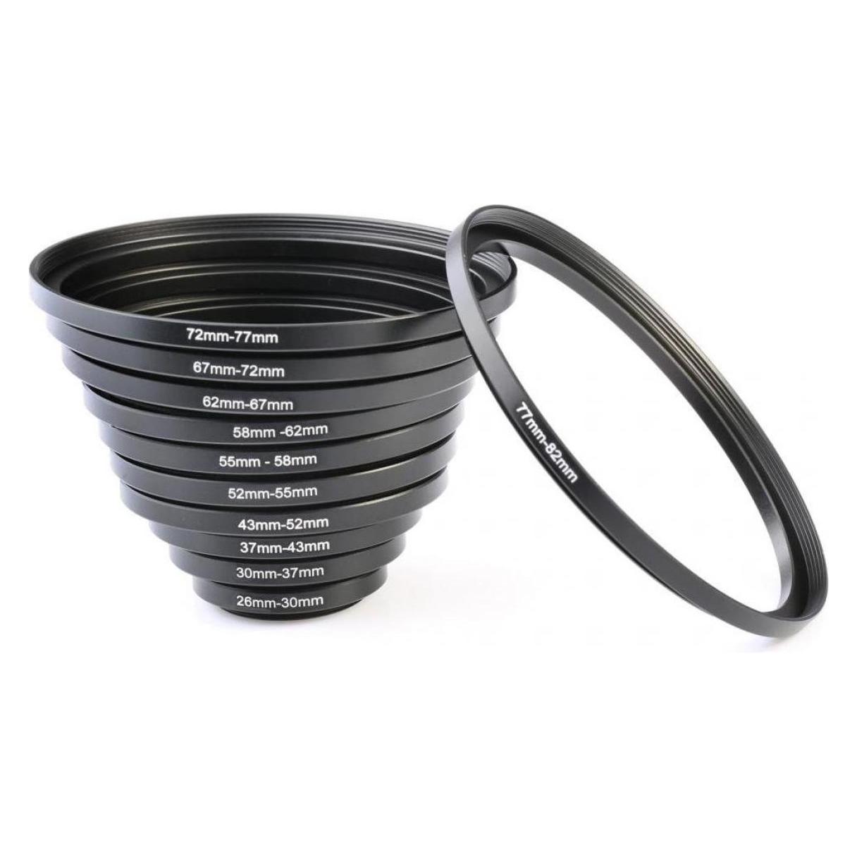 K&F Concept 11-in-1 Step Up Ring Set (Objektivfilter Adapter) (03117AVX)