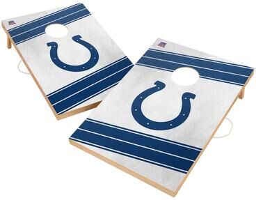 Skip's Garage Indianapolis Colts NFL 2x4 Tailgate Cornhole Boards