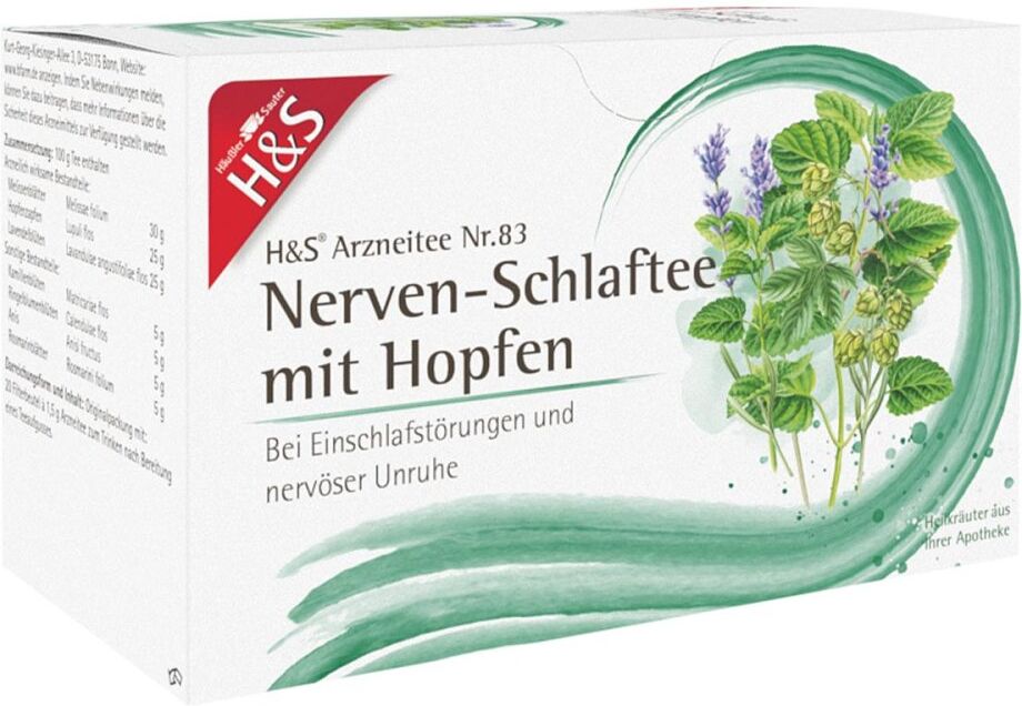H&s Nerven- Und Schlaftee Mit Hopfen Filterbeutel