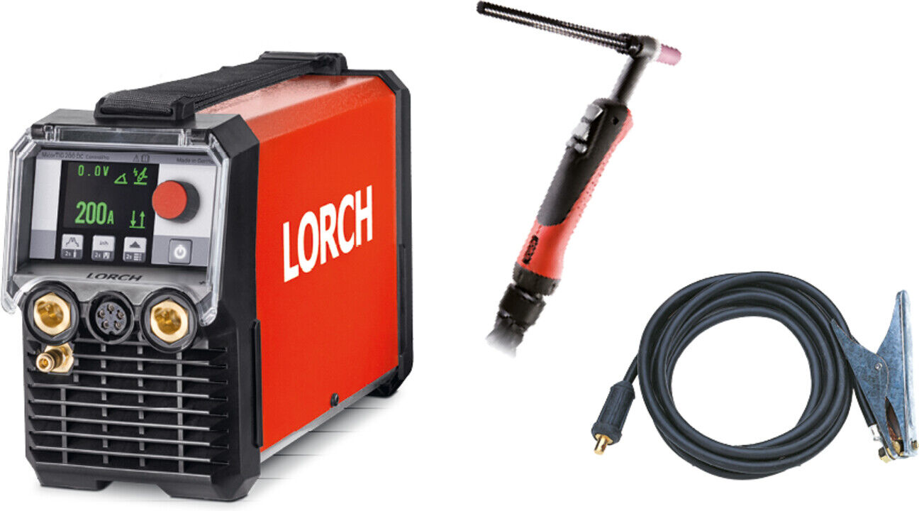 Lorch Schweißinverter MicorTIG 200 ControlPro 2026 Aktion (108.7127.0)