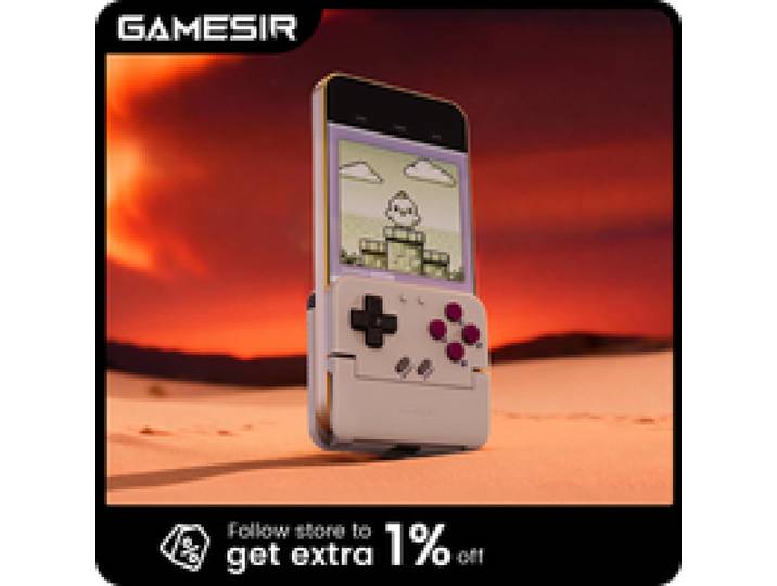 GameSir Pocket Taco Gaming Mobiele Controller, Draagbare Retro Gamepad, Lichtgewicht Bluetooth Verticale Handheld voor Android
