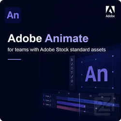 Adobe Animate for Teams with Adobe Stock Standard Assets