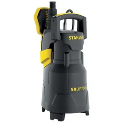 Tauchpumpe Abwasser 750W - Pumpe Keller leer Klar- und Schmutzwasser Fördermenge 13500 l/h Hub 8m. STANLEY