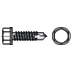 E-NORM PRO Bohrschraube 5,5x38 verzinkt DIN7504-N