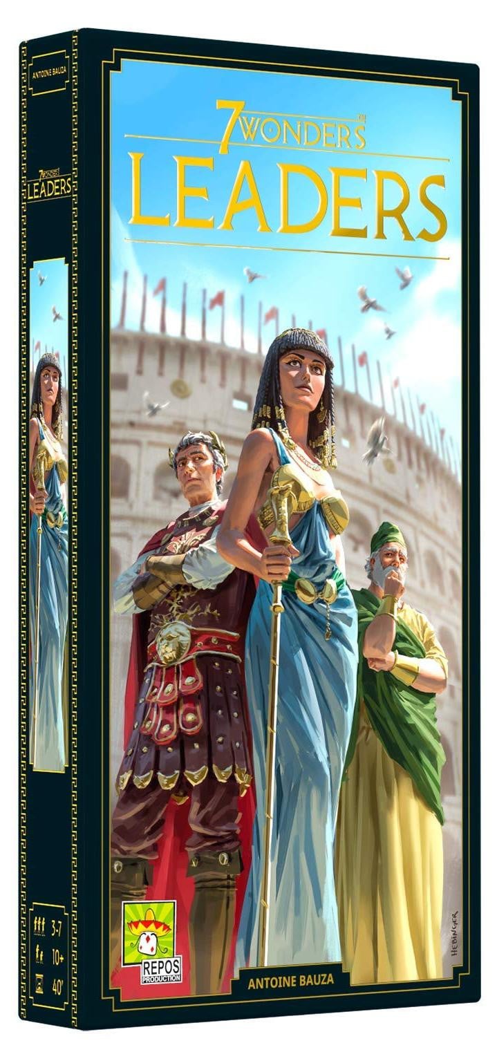 Asmodee Jeu - 7 Wonders: Nieuwe editie - Leiders (Uitbreiding)