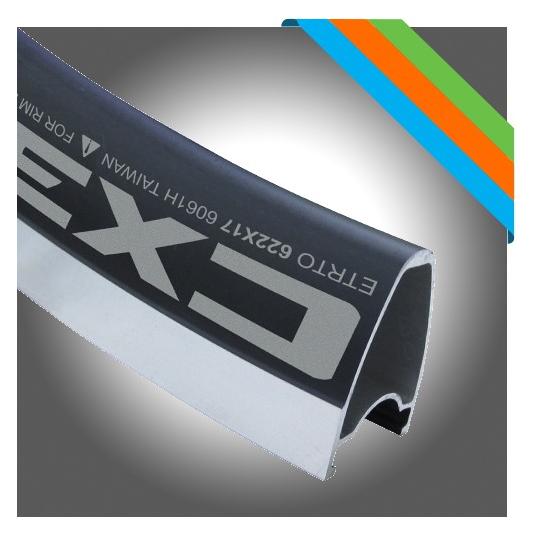 Alexrims CX30 700X32OTW RIM. Schwarzer CNC Bok (neu) (27.56") (306407-uniw)
