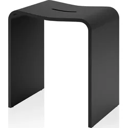 Stone Bad-Hocker 46 cm schwarz matt