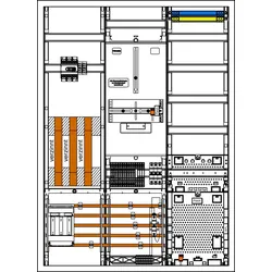 f-tronic 7198052 Wandlerschrank 3.HZ 100A, 3HZ731APZRFZW100BY,NH-Trenner, Wandlertrennklemme Bayernwerk