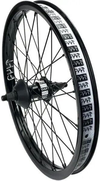 BMX Hinterrad Cult 20" Crew Freecoaster V2 (Schwarz - Left hand drive)