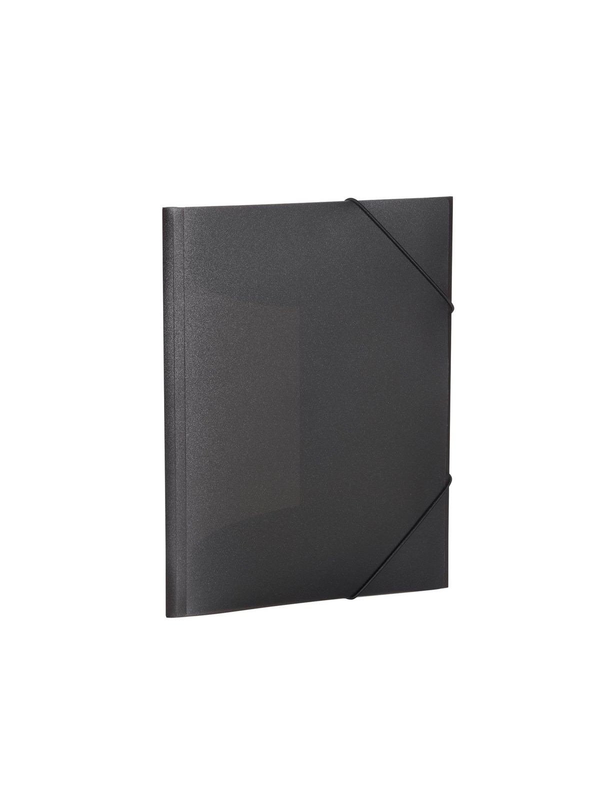 HERMA Elasticated folder A4 PP translucent black
