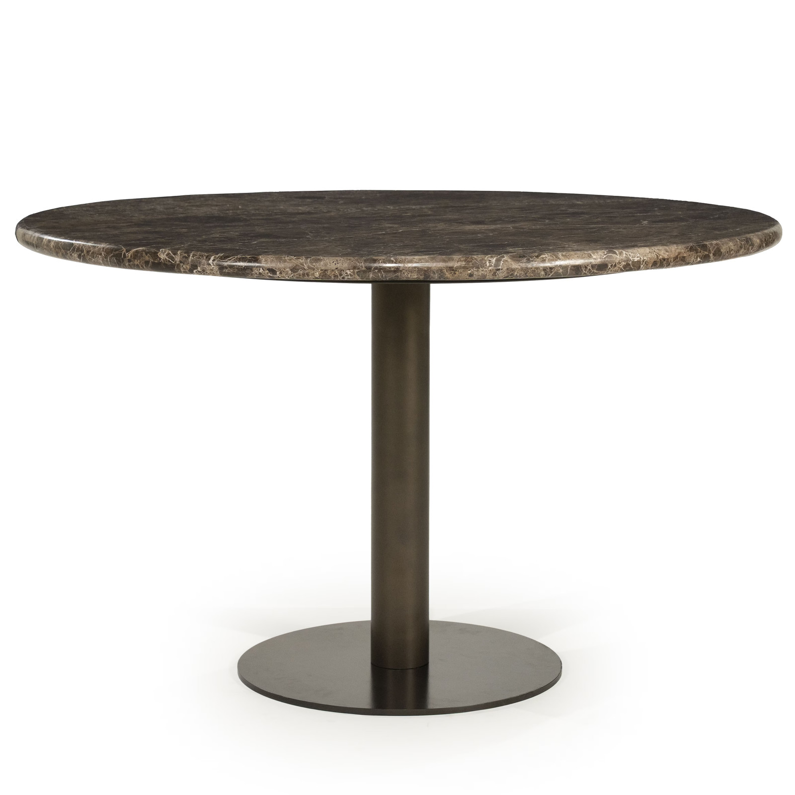 Eleonora Ronde Eettafel Luigi Marmer Bruin Diameter: 127 cm