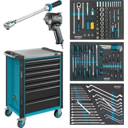 HAZET Werkstattwagen Assistent 179NX-7 mit 317 Werkzeugen - 179NX-7/137