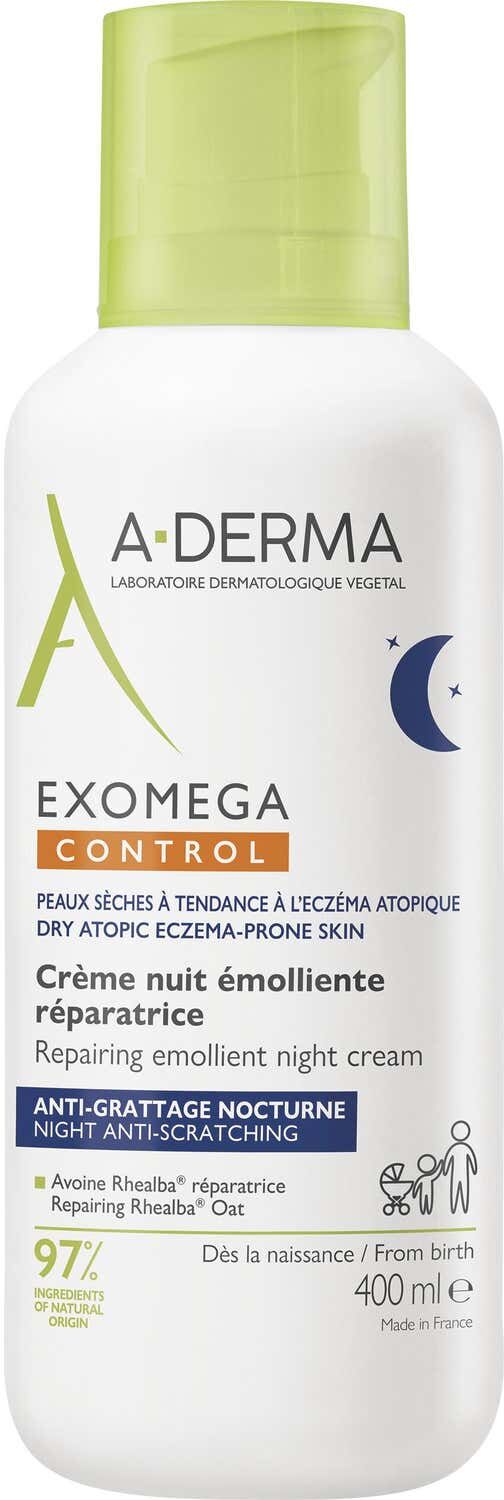 A-DERMA Exomega Crema de Noche Reparadora 400ml