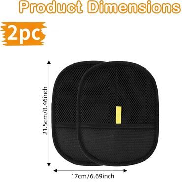 Uplift Picks Reusable Electrostatic Pet Hair Removal Gloves For Sofas Furniture Cats And Dogs 2 Pcs