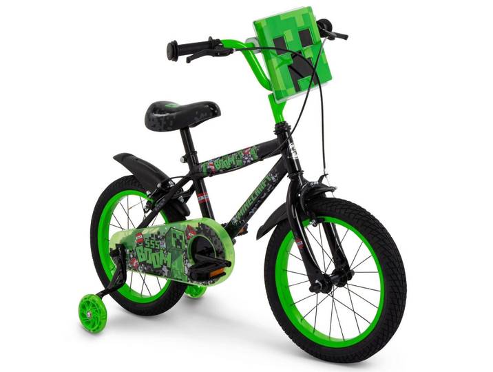 KINDERFAHRRAD Schwarz, 16 Zoll