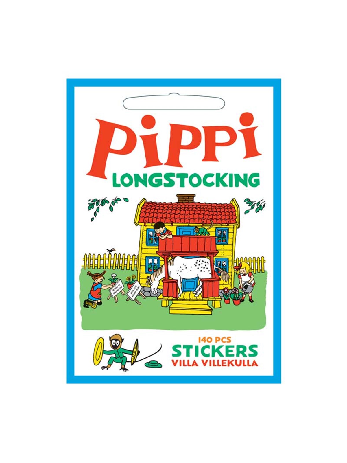 Barbo Toys - Pippi - Stickers - Villa Villekulla - Aufkleber