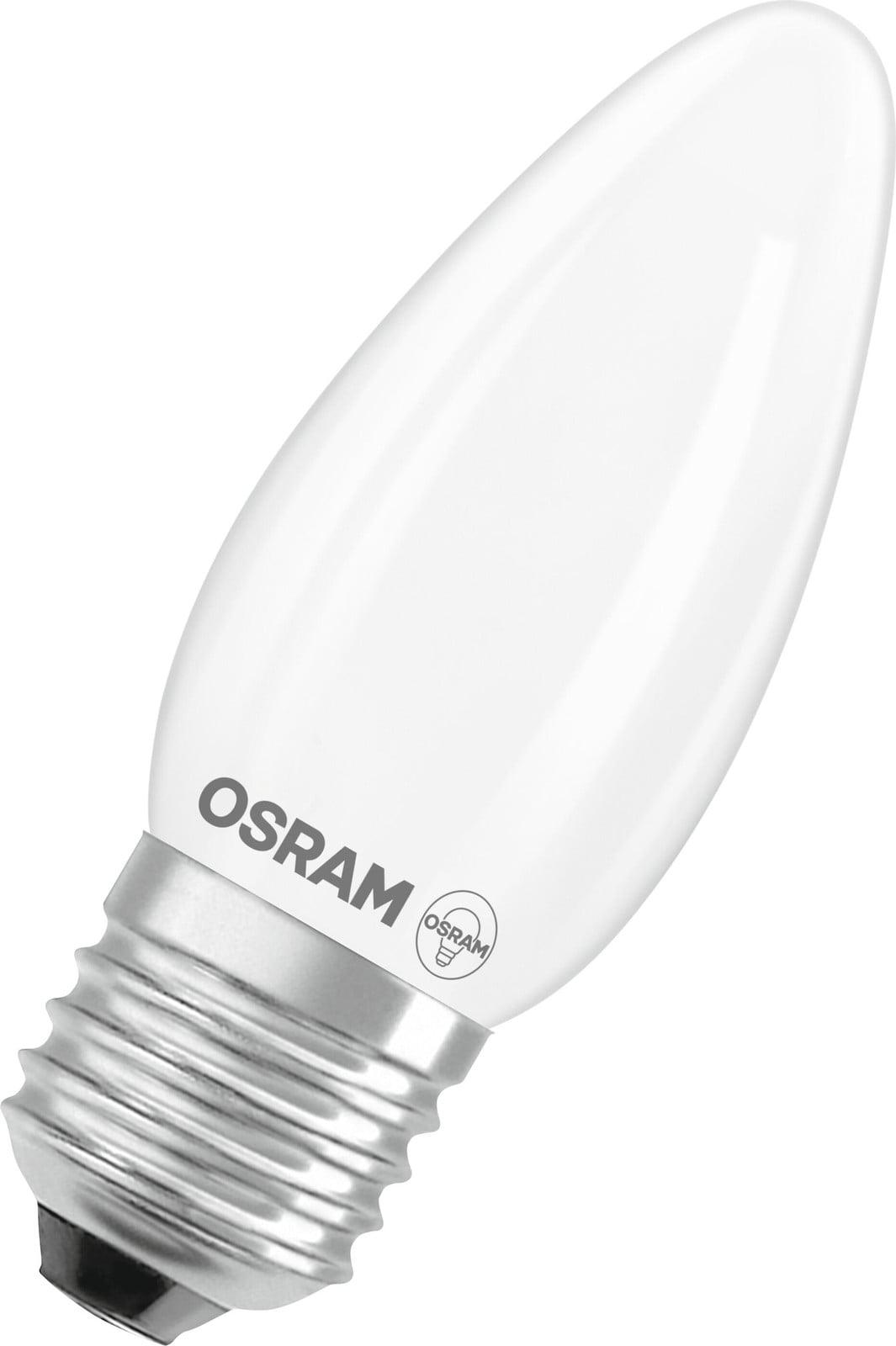 Osram LED-lamp Star kaarsvorm B40 filament E27 neutraal wit 4000 K mat 3,4 W