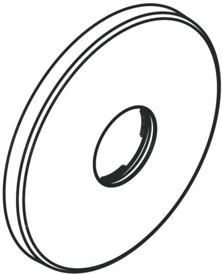 Hansgrohe Rosette Thermostat Highflow 150 mm 98981000