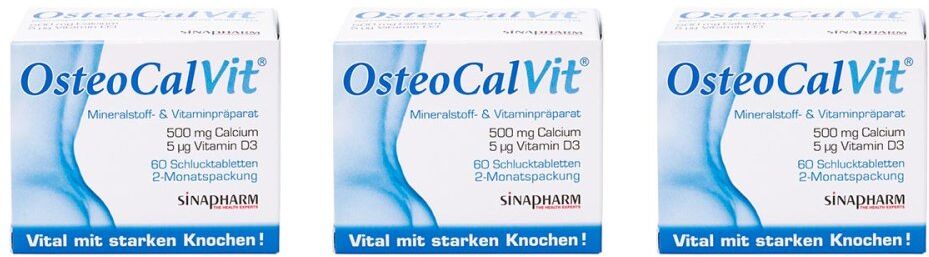 Osteo CalVit Schlucktabletten 3x60stk