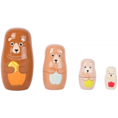 small foot Matrjoschka Bären-Familie 287993
