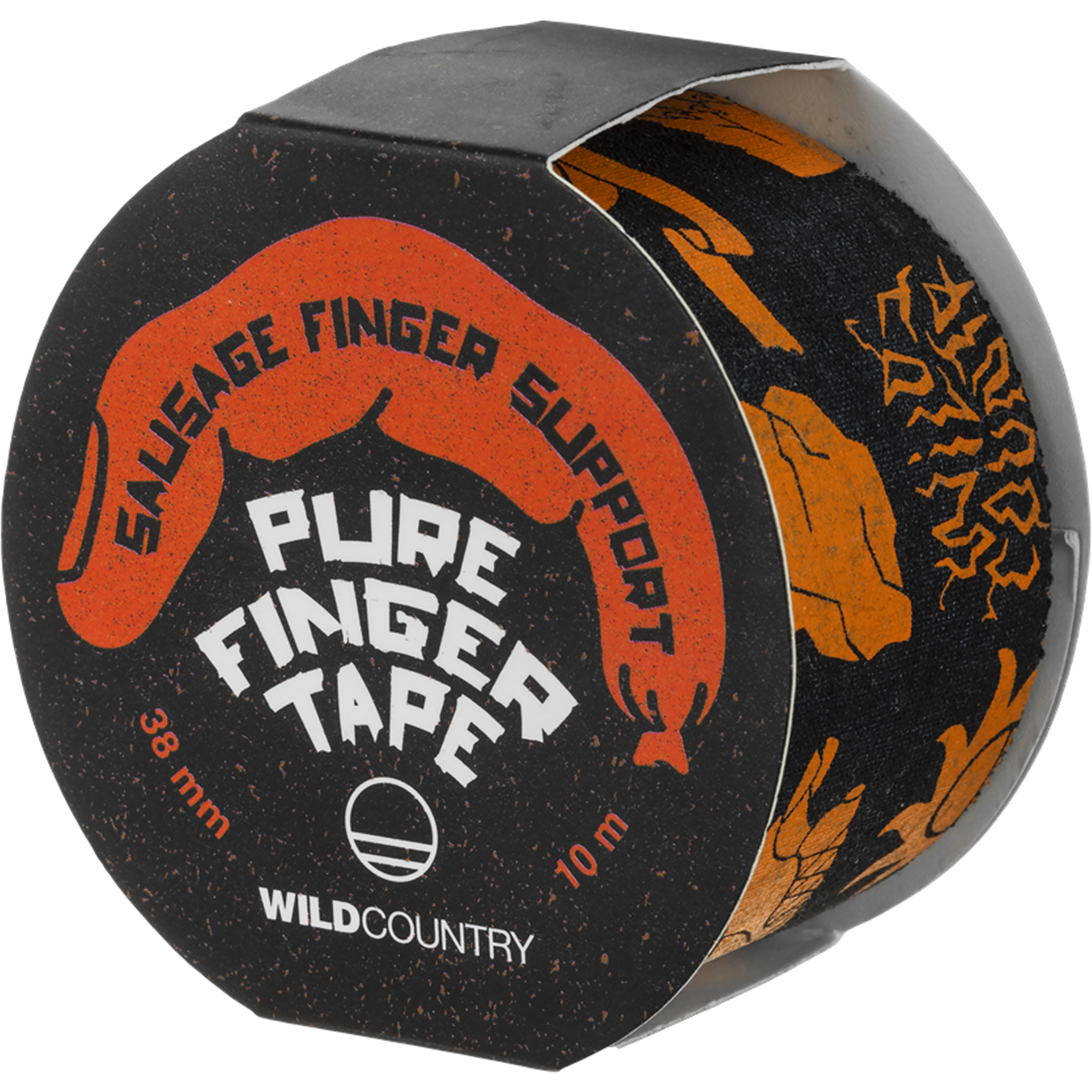 Wild Country Pure Climbing 3.8cm Tape Tape black-orange Größe 10M Bouldern | Training & Fitness | Sportklettern