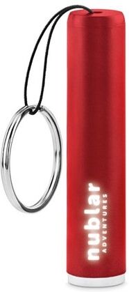Lampe torche publicitaire de poche SANLIGHT ABS rouge