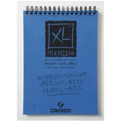 Canson, Heft + Block, Aquarellblock MixMedia XL (A3, Harter Einband)