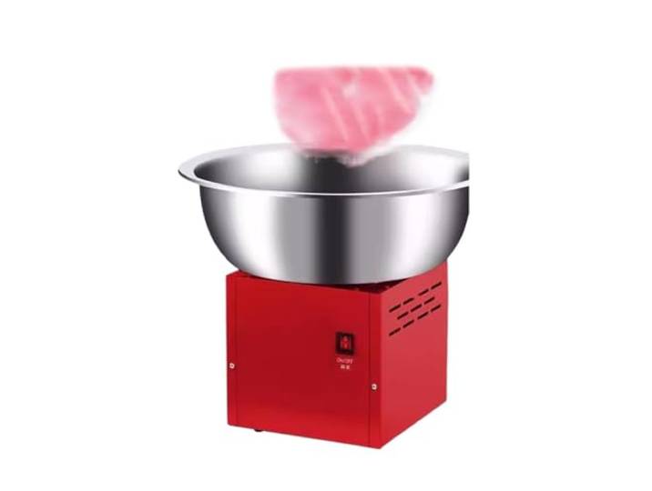 Zuckerwattemaschine Zuckerwattemaschine for gewerbliche Nutzung, vollautomatische, ausgefallene for Unternehmertum und Standgestaltung(Red)