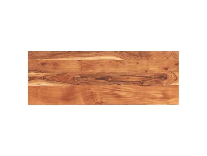 HFXHIJXQ Tischplatte Massivholz Akazie 160x50x3,8 cm Rechteckig Rustikal Handgefertigtes Unikat aus naturbelassenem Echtholz für Esszimmer Bar und DIY Projekte mit robuster Oberfläche