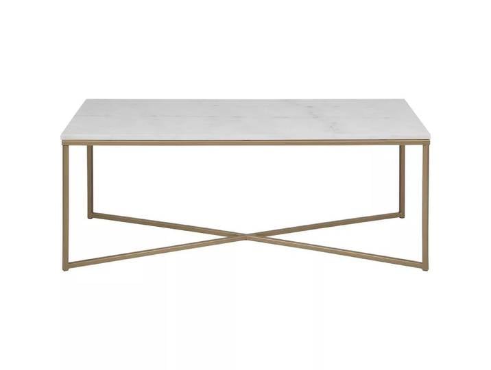 mutoni - Couchtisch Romandie weiss Guangxi 120x60x46, One Size