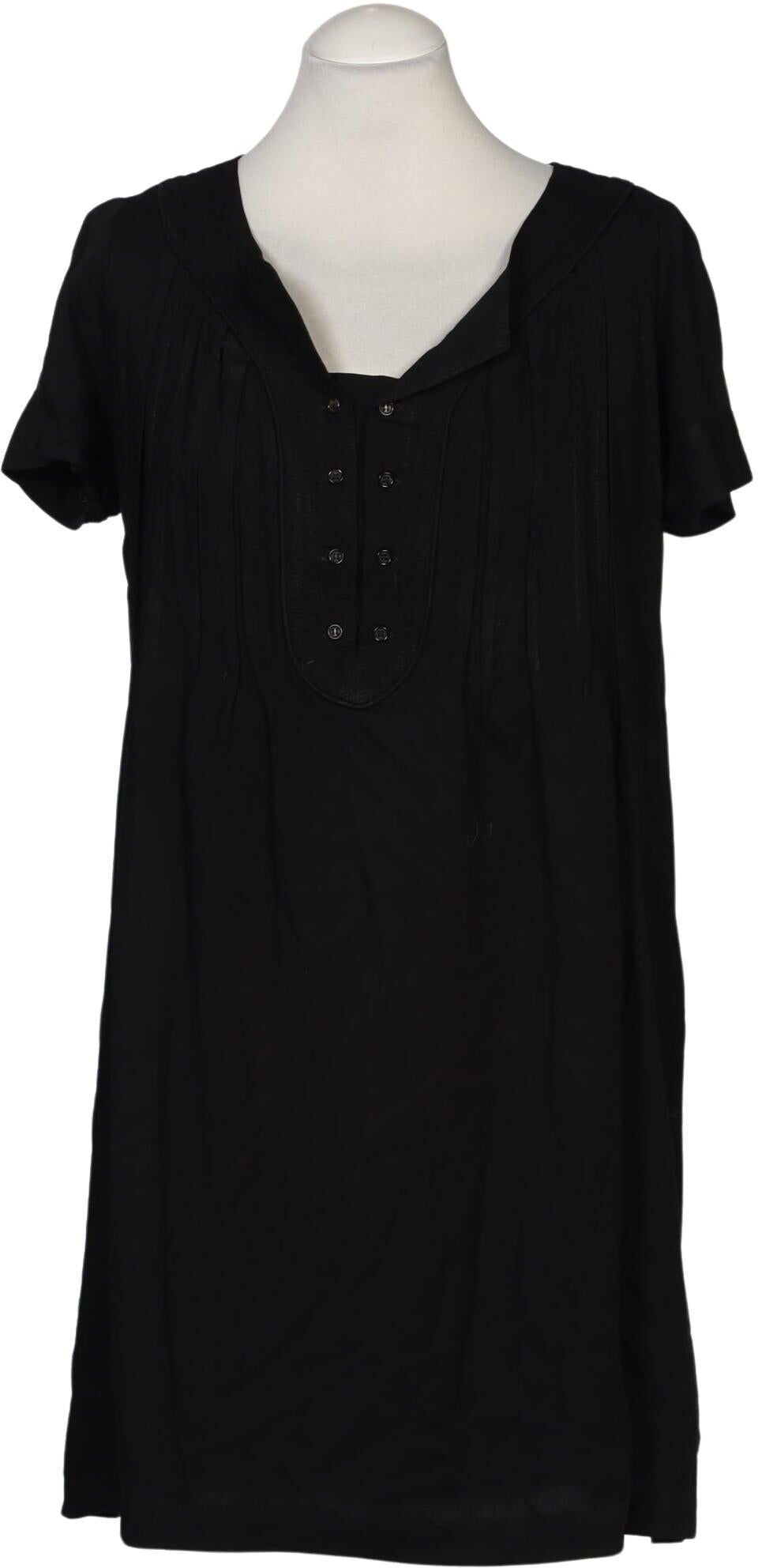 Sandro Damen Kleid, Schwarz, Gr. EU 38 (Sandro 2), Viskose - Second Hand