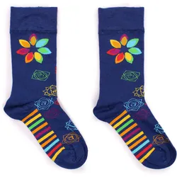 Hop Hare Bamboo Socks (36-40) - Rainbow Chakra