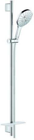 Grohe Rainshower SmartActive 150 Brausegarnitur 26594000 chrom, 900mm, 3 Strahlarten, Durchflussbegrenzer 9,5 l/min