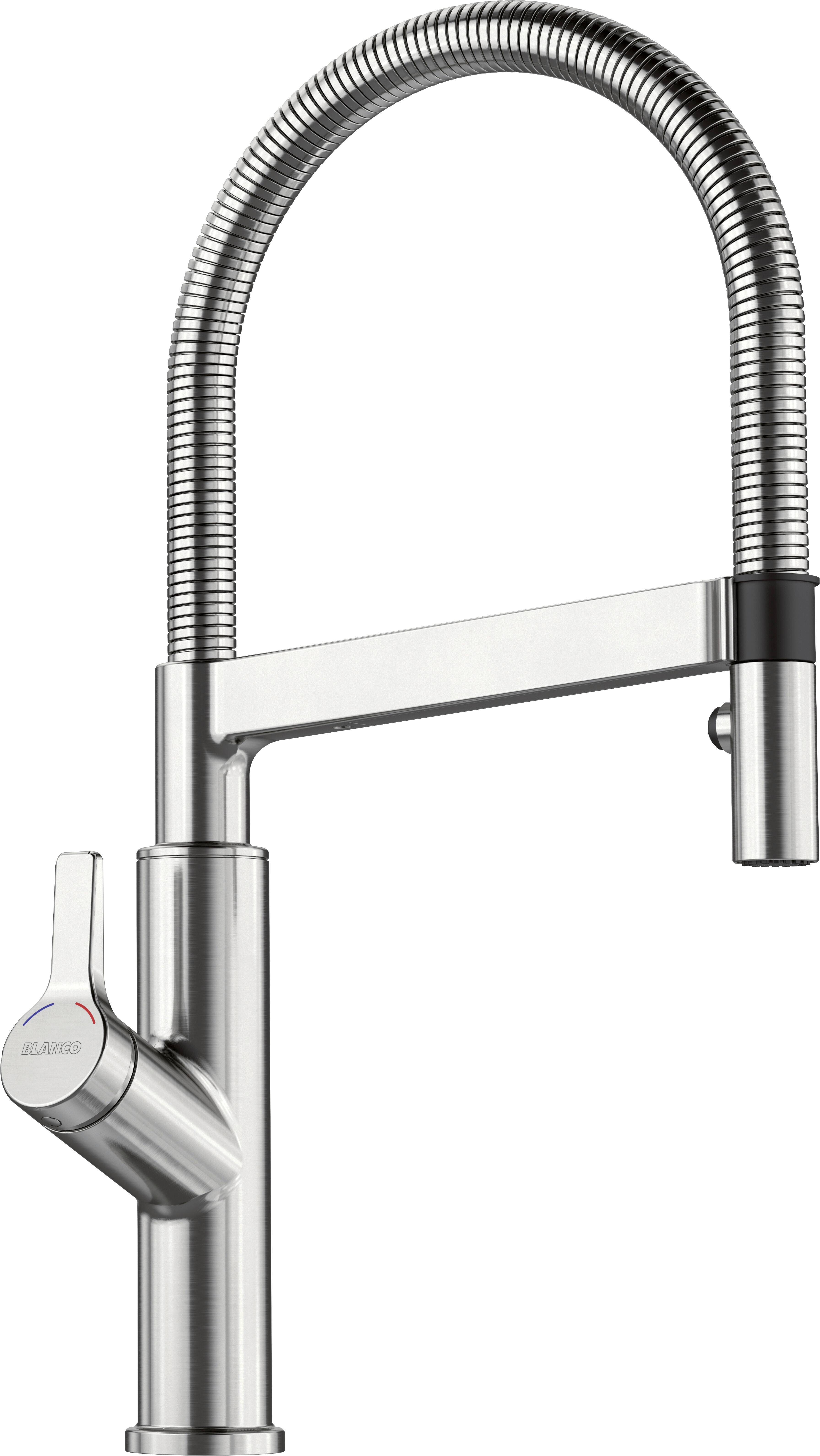 Blanco Solenta -s mélangeur de cuisine 523127 levier gauche, finition inox UltraResist