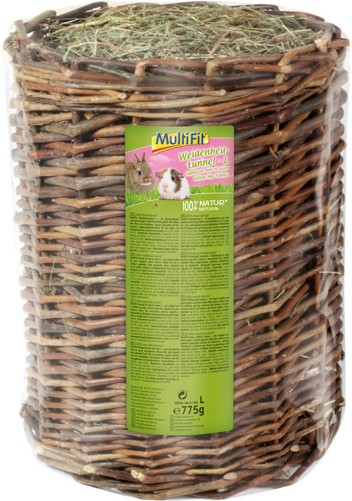 MultiFit Fieno Roditori Tunnel Willow L