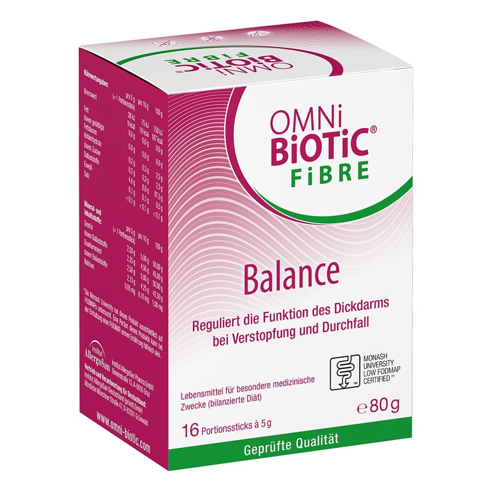 INSTITUT ALLERGOSAN Deutschland (privat) GmbH Omni Biotic Fibre Balance Pulver Sticks 20780106