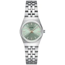 CLUSE - Retro 70's - steel silver - sage green