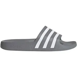 ADIDAS Herren Badeslipper Aqua adilette, Größe 46 in Grau Grau