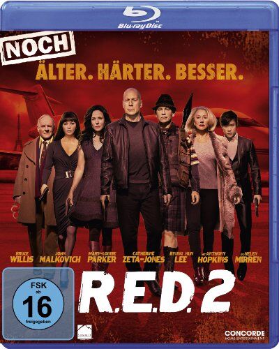 Dean Parisot - R.E.D. 2 - Noch Älter. Härter. Besser [Blu-ray] - Preis vom 09.10.2026 07:28:09 h