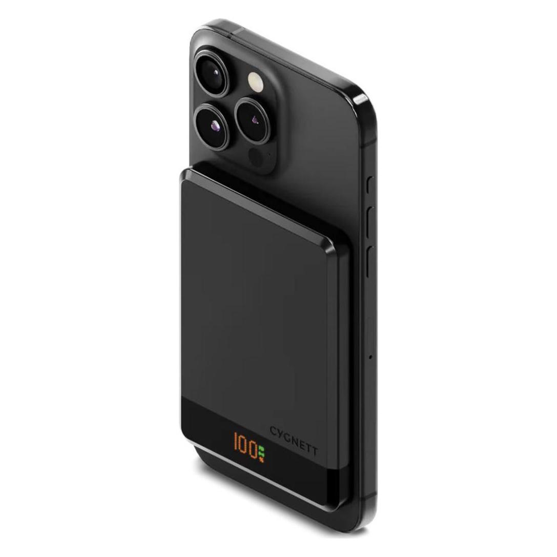 Cygnett 5k Magslim Power Bank (5000 mAh, 15 W, 37 Wh) (CY5092PBCHE)