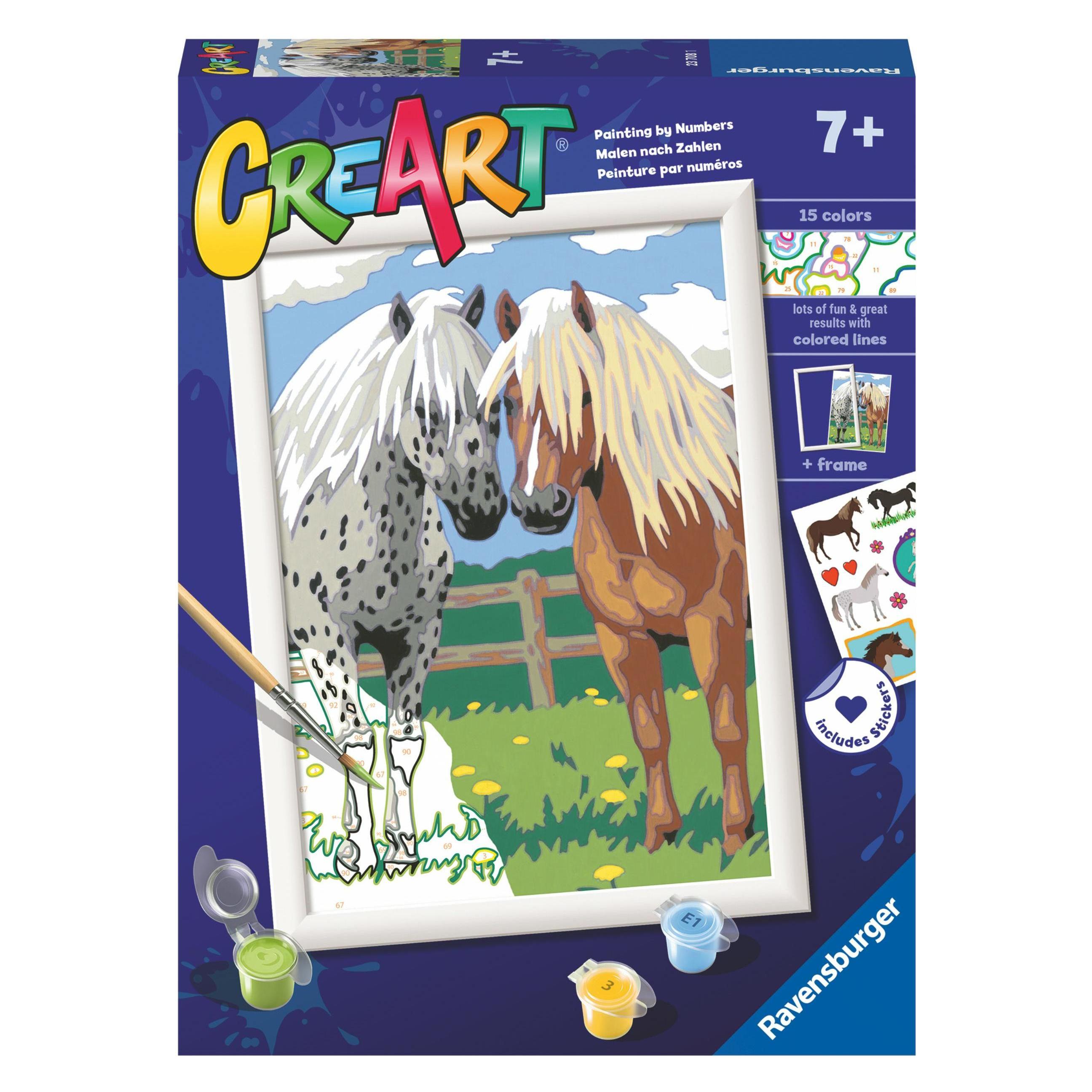 Ravensburger CreArt Series D Classic - Pair of horses (237081)