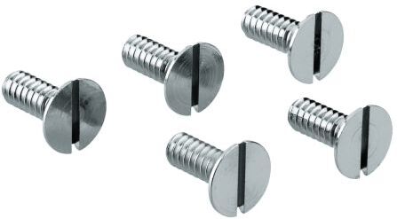 Grohe Schraube 02411 für Moen-Griff 0241100M 5 Stück chrom