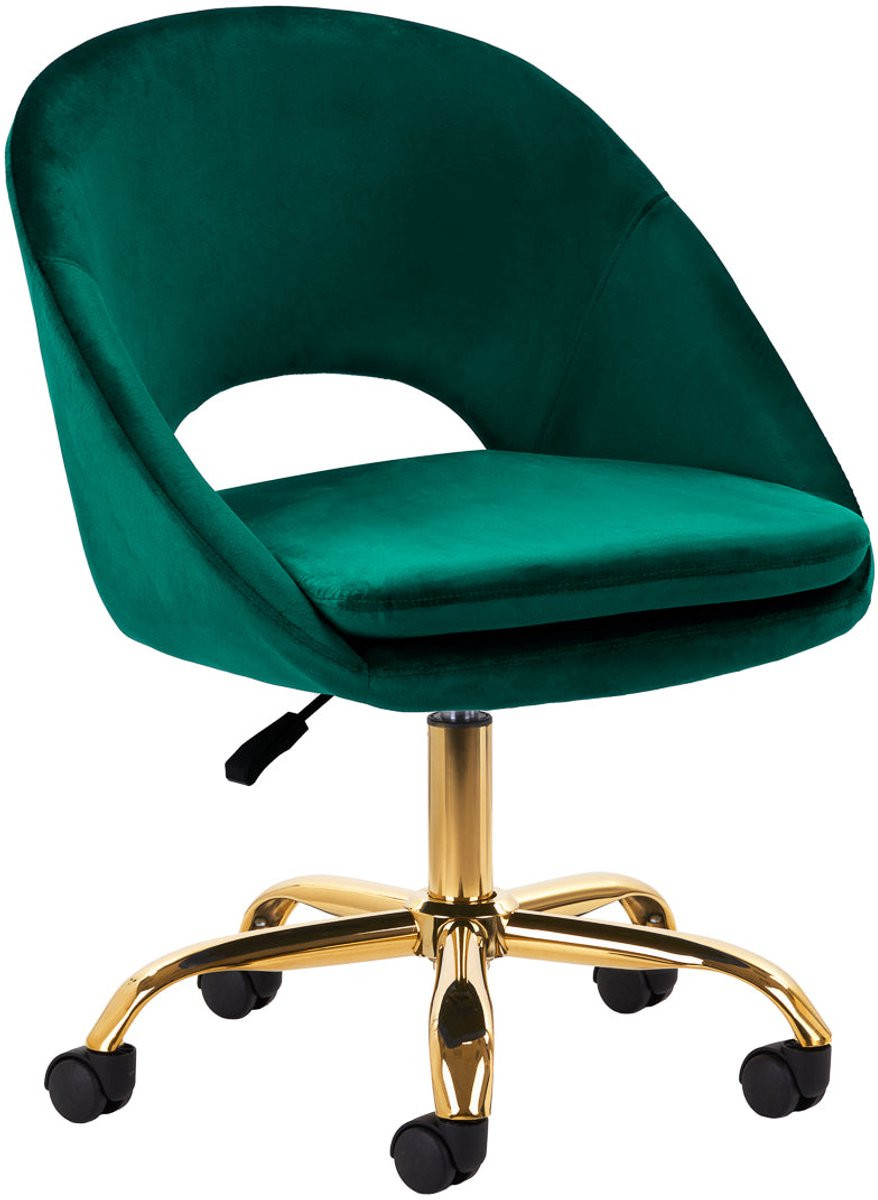 4RICO QS-MF18G Draaistoel Groen Professionele Makeup Stoel