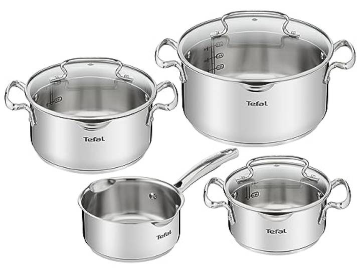 Tefal A702A8 Intuition Topfset 7-teilig, induktionsgeeignet